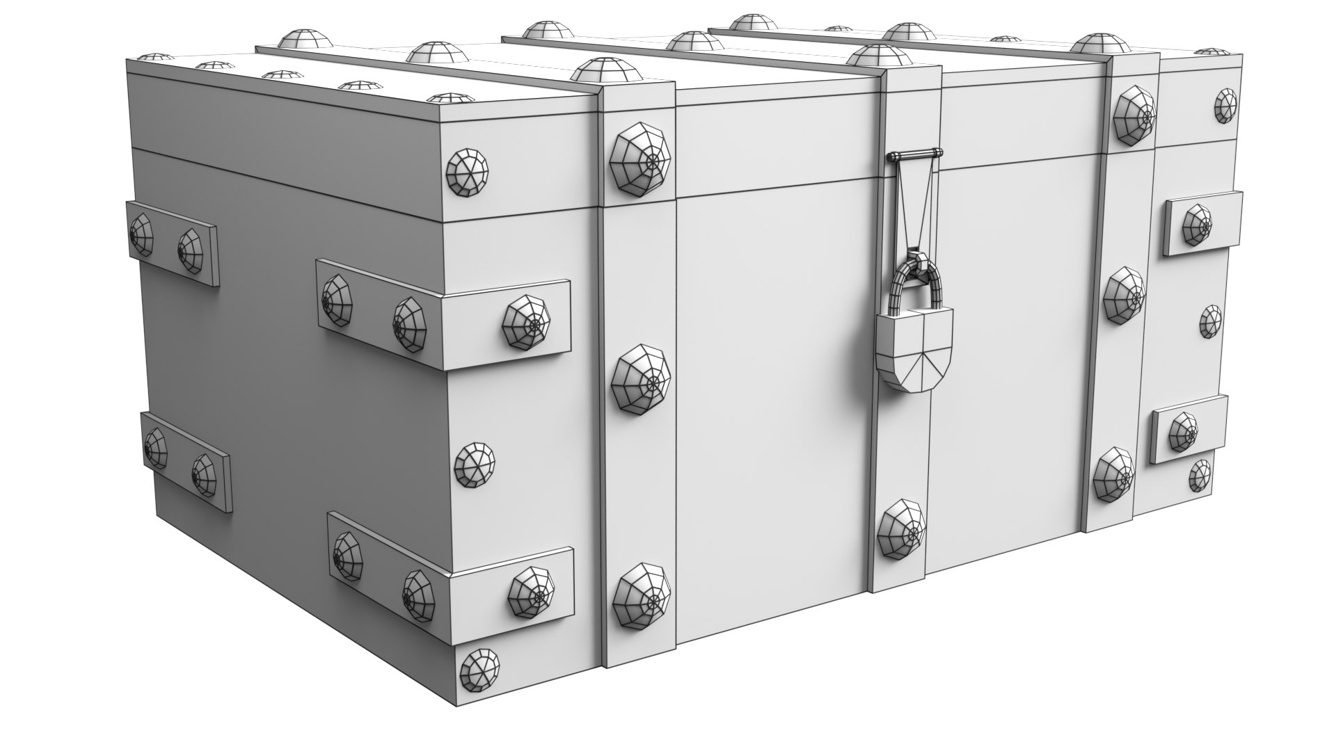 Rigged Medieval Wooden Box Chest Game Asset 3D Model - TurboSquid 2324671