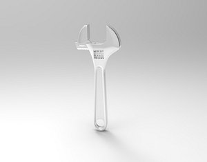 3D model Adjustable Wrench