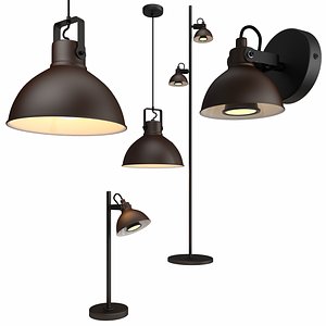 3D DAMIAN pendant table floor and wall lamps