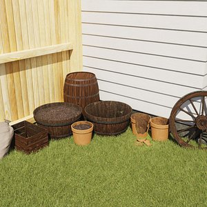 Outdoor Barrels And Pots