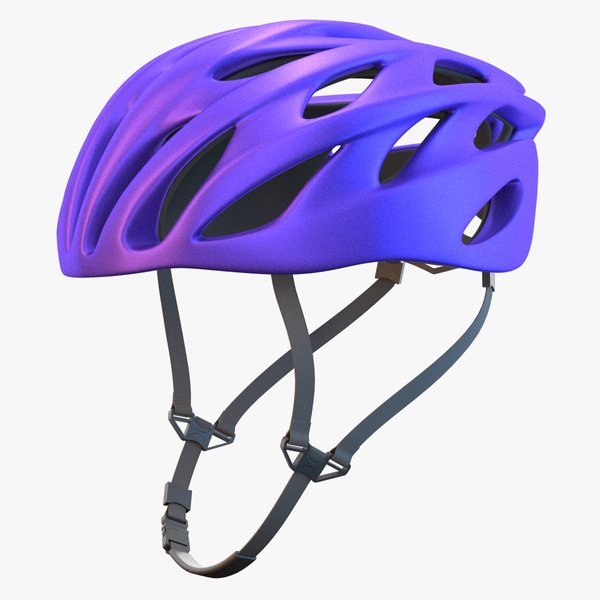 Bike Helmet PBR 3D model