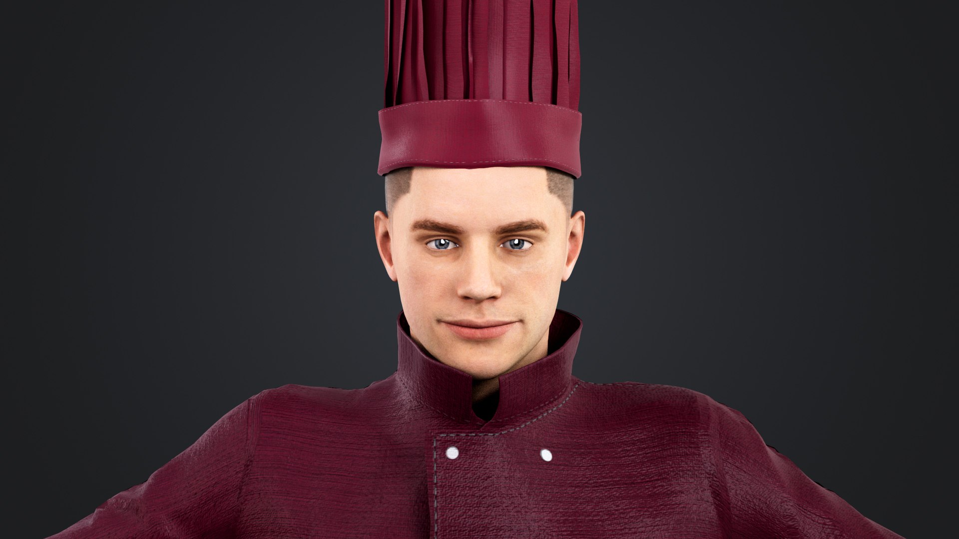 Male Chef Rigged 3D - TurboSquid 2322846