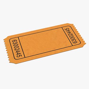 Event Admission Ticket Blank