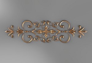 decorative milling cnc 3D model