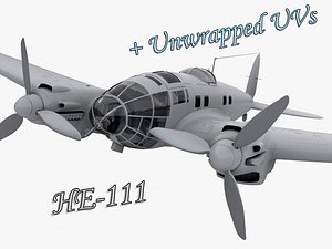 He 111 German bomber WW2