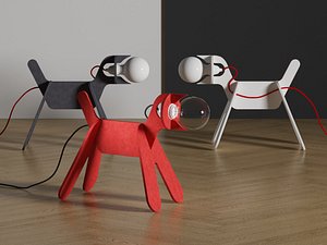 dog 3D model