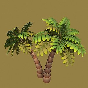 comic palm tree