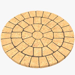 3D model Rosette Tiling