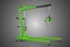 MOBILE ENGINE CRANE HOIST LIFTER STAND LEVELER BALANCER LOAD TON TYPE 23 GREEN