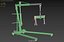 MOBILE ENGINE CRANE HOIST LIFTER STAND LEVELER BALANCER LOAD TON TYPE 23 GREEN