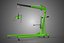 MOBILE ENGINE CRANE HOIST LIFTER STAND LEVELER BALANCER LOAD TON TYPE 23 GREEN