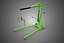 MOBILE ENGINE CRANE HOIST LIFTER STAND LEVELER BALANCER LOAD TON TYPE 23 GREEN