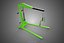 MOBILE ENGINE CRANE HOIST LIFTER STAND LEVELER BALANCER LOAD TON TYPE 23 GREEN