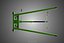 MOBILE ENGINE CRANE HOIST LIFTER STAND LEVELER BALANCER LOAD TON TYPE 23 GREEN
