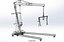 MOBILE ENGINE CRANE HOIST LIFTER STAND LEVELER BALANCER LOAD TON TYPE 23 GREEN