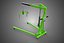 MOBILE ENGINE CRANE HOIST LIFTER STAND LEVELER BALANCER LOAD TON TYPE 23 GREEN