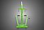 MOBILE ENGINE CRANE HOIST LIFTER STAND LEVELER BALANCER LOAD TON TYPE 23 GREEN