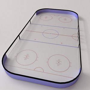 Ice Skating Rink 3D model