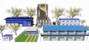 Portable Construction Site Building -A2 model