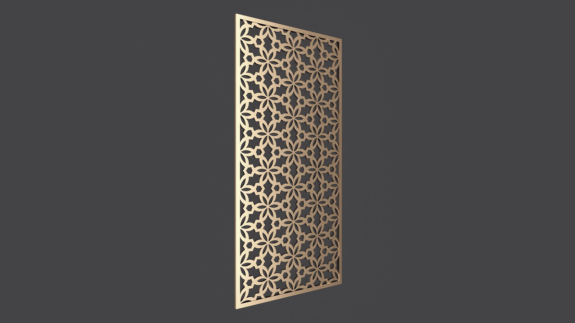 Decorative Panel 3D - TurboSquid 1685423