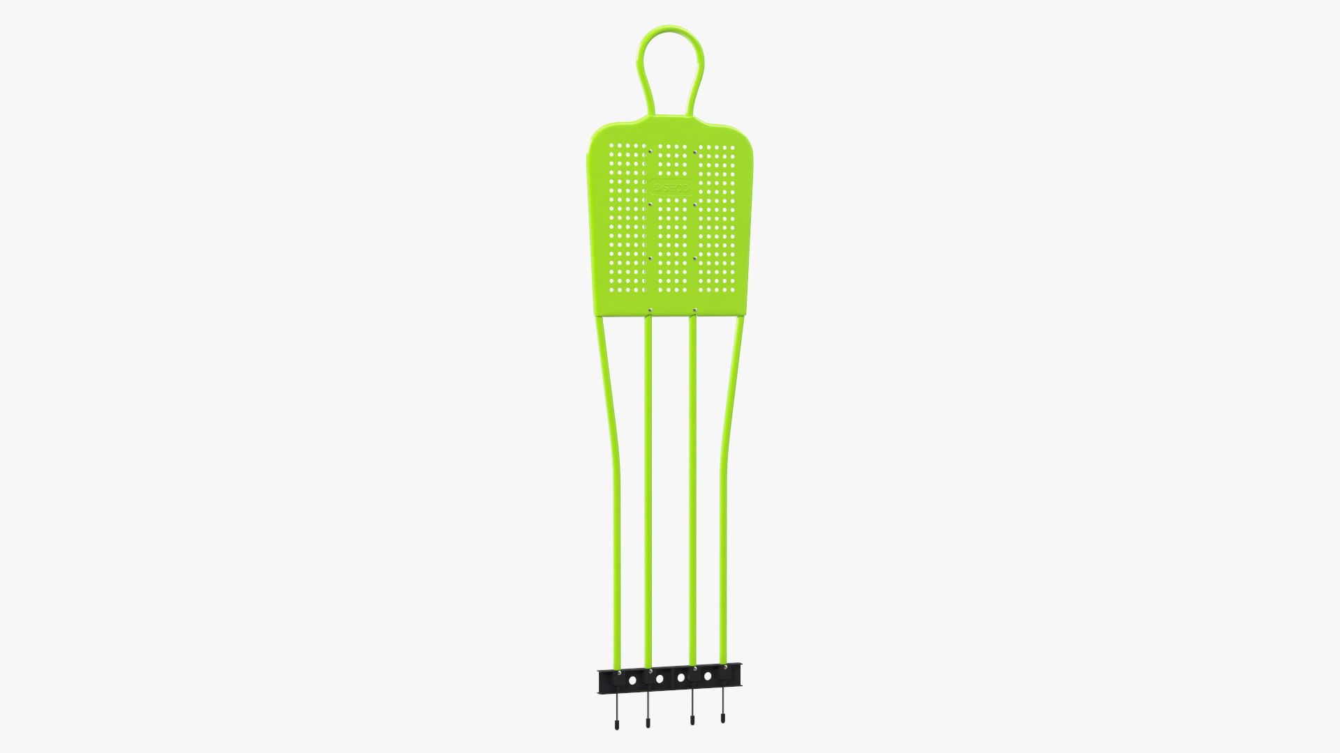 Durable Free Kick Mannequin Green 3D model preview