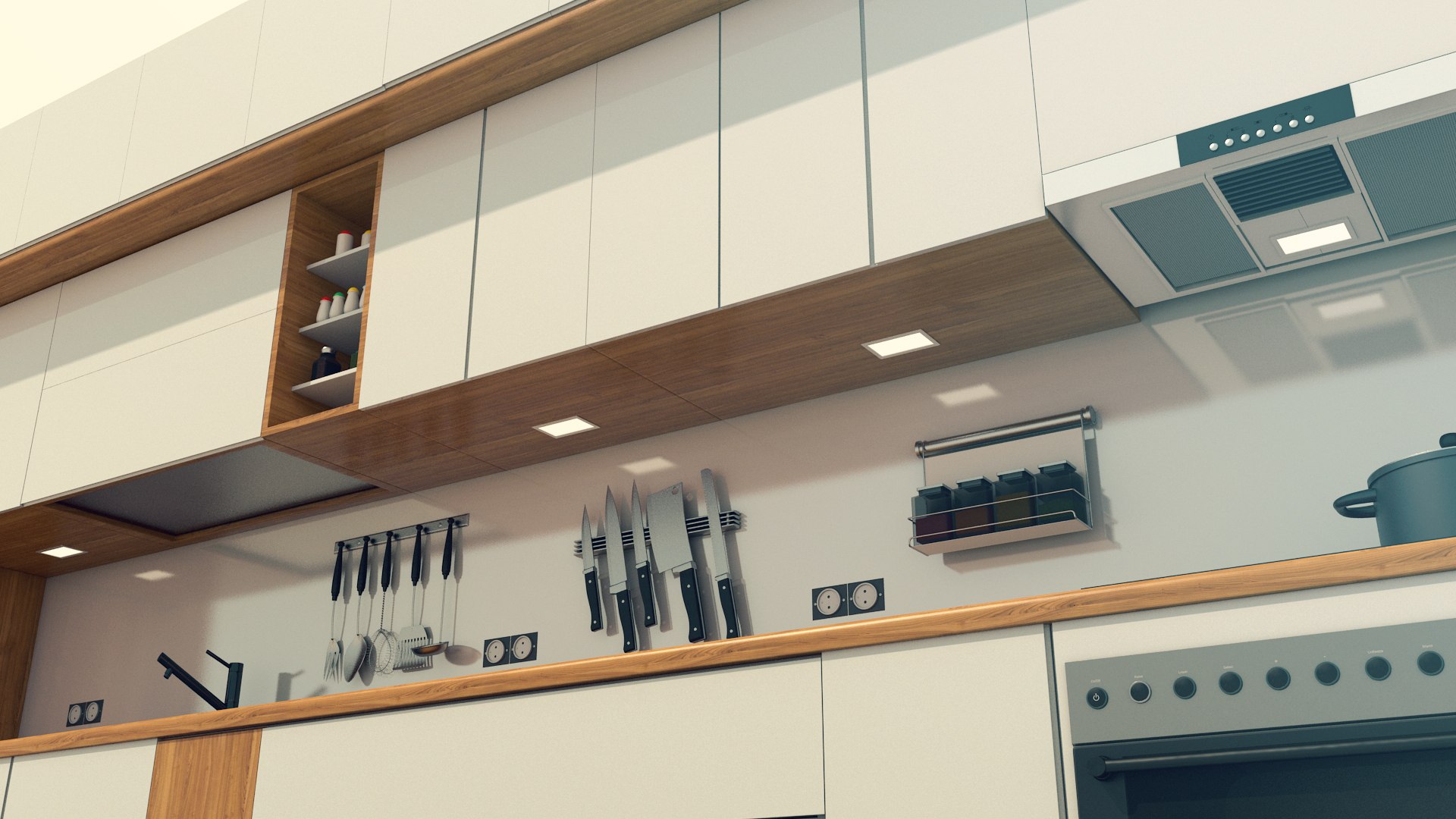 Kitchen Furniture Set 2 Model - TurboSquid 1598151