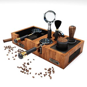 3D Barista Coffee Station 05 CM011 model
