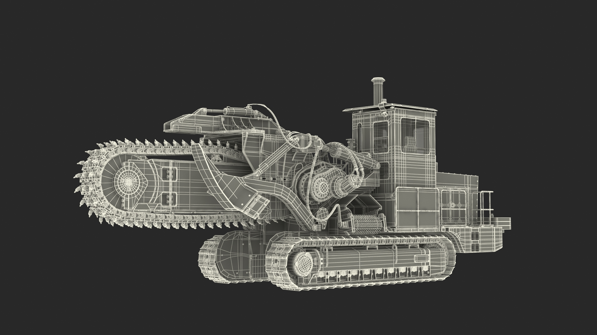 3D Model Trencher Chainsaw Machine Orange New - TurboSquid 2111475