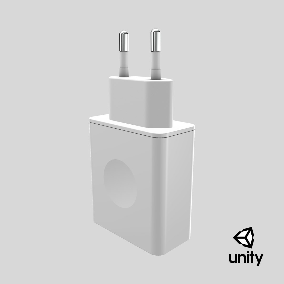 USB Power Adapter 02 EU 3D https://p.turbosquid.com/ts-thumb/1p/qHNT6z/zL/stemcell_unity_render/png/1719325436/1920x1080/fit_q87/d77fba36837dd37027ba5bef6c2327642f9e05ee/stemcell_unity_render.jpg