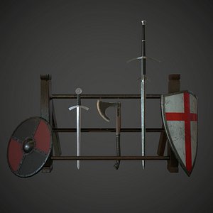 max set medieval weapon