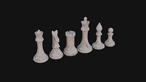 Chess Pieces 3D
