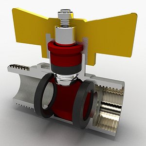 gate valve drawing max