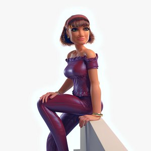 Angela - A Stylized Girl