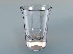 3d model 4oz shotglass