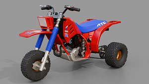 Honda ATC 250R 3D model