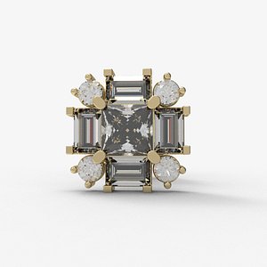 3D Earring 115 model