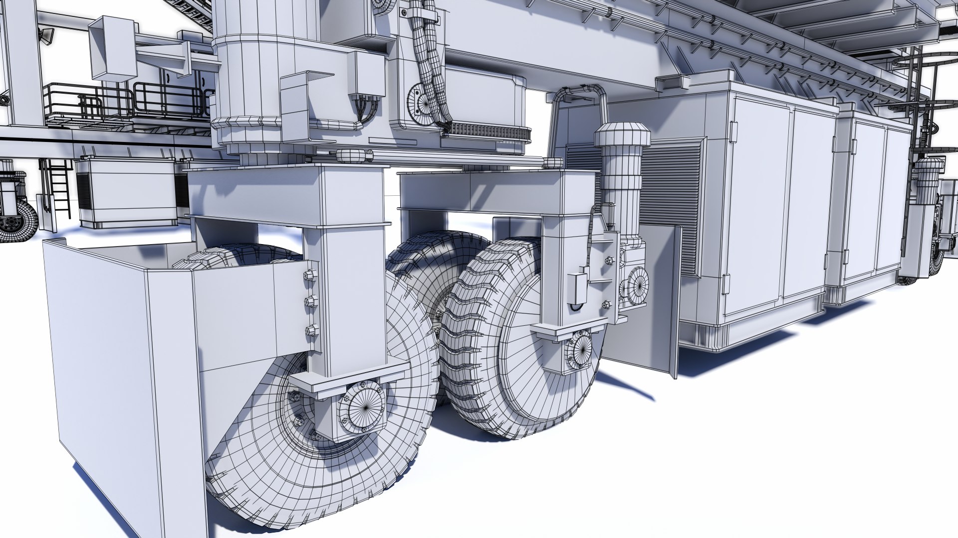RTG Crane PBR Model Film Quality 3D Model - TurboSquid 2234733