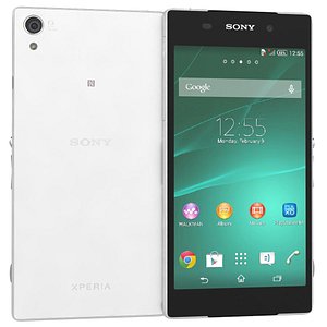 3d model of sony xperia z2 white