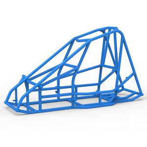 3D Frame of Quarter Midget Scale 1 to 16 model