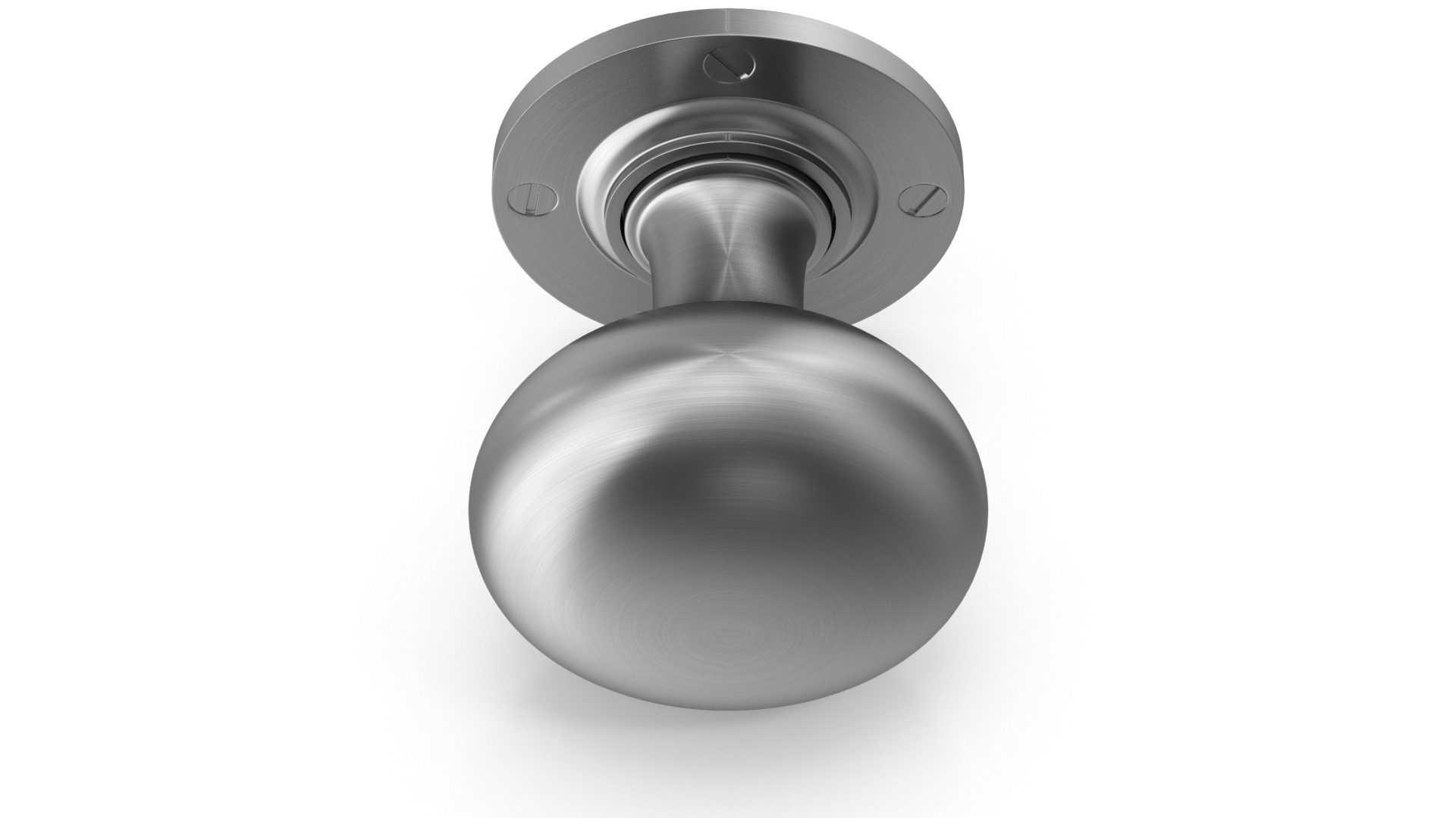 Door knob steel 3D model TurboSquid 1687986