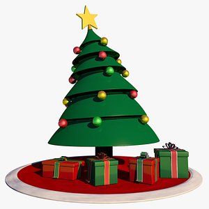 Christmas Tree Scene