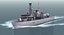 type23 frigate duke class 3d max