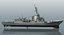 hmas brisbane 41 class destroyer model
