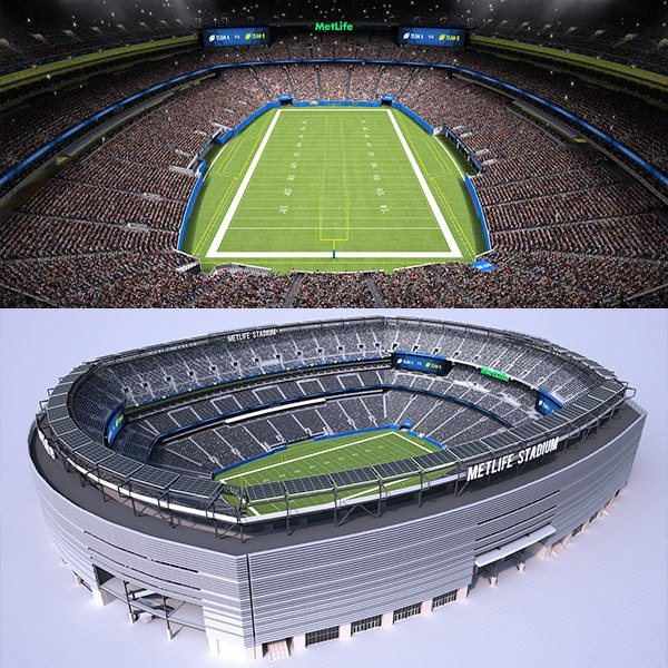 3D football stadium audience animations - TurboSquid 1158560