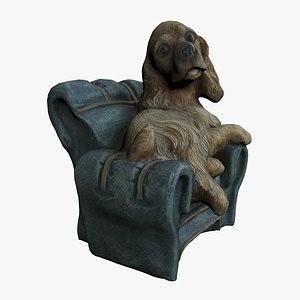 Cute Dog Statue