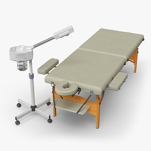 Portable Massage Table and Facial Steamer model