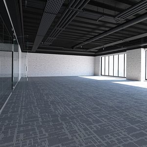 3D model Loft Interior 12