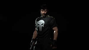 Punisher 3D model