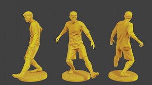 Soccer Player SP 026 3D model