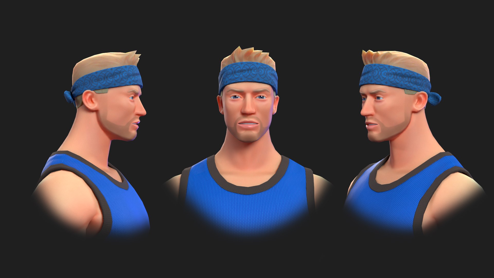 Basketball Stylized Players 3D model - TurboSquid 1874188